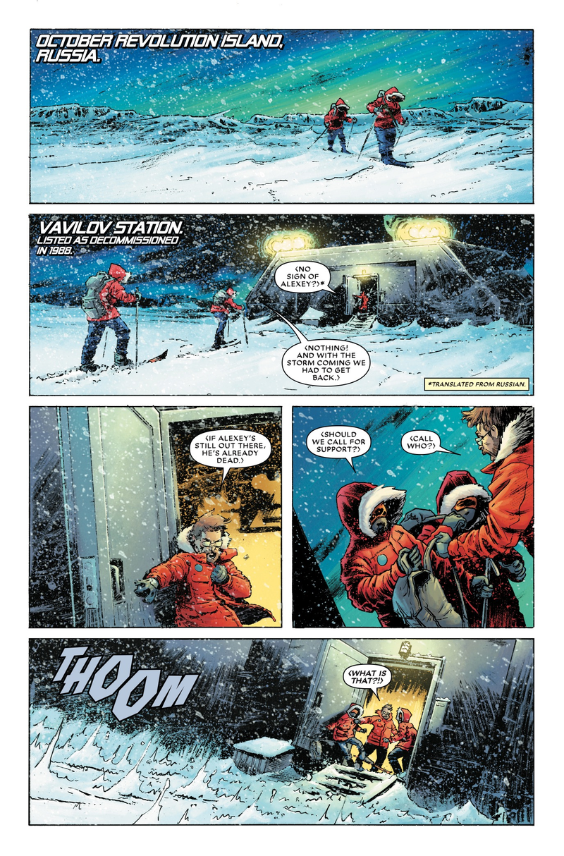 Illustration for article titled The New Mutants investigate an Arctic attack in this exclusive preview